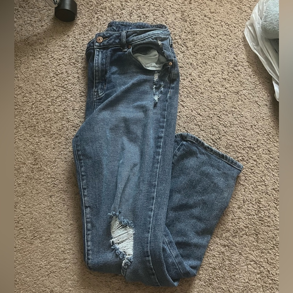 Rewash Distressed Jeans - Picture 2 of 8
